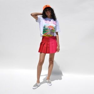 KkCo Duo Tennis Skirt Cherry/Pink